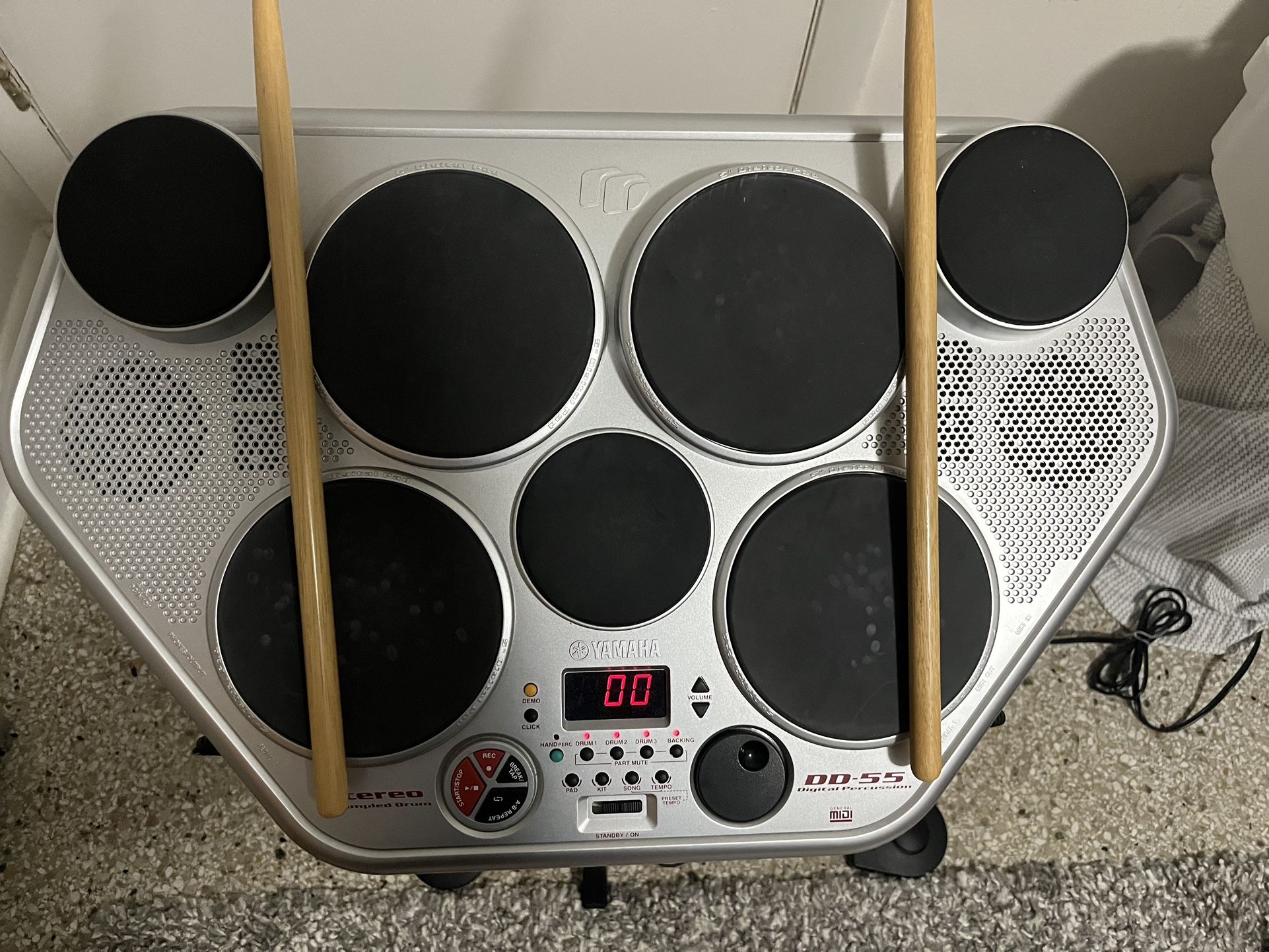 Yamaha DD-55 Practice Drum Kit