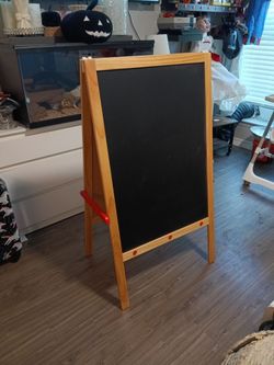 Chalk and eraser board