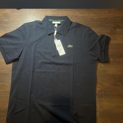 Navy Blue Lacoste Polo Shirt 