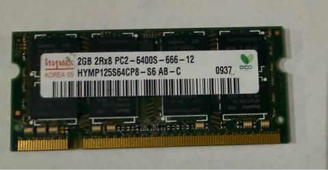 RAM memory Hynix 2gb PC2