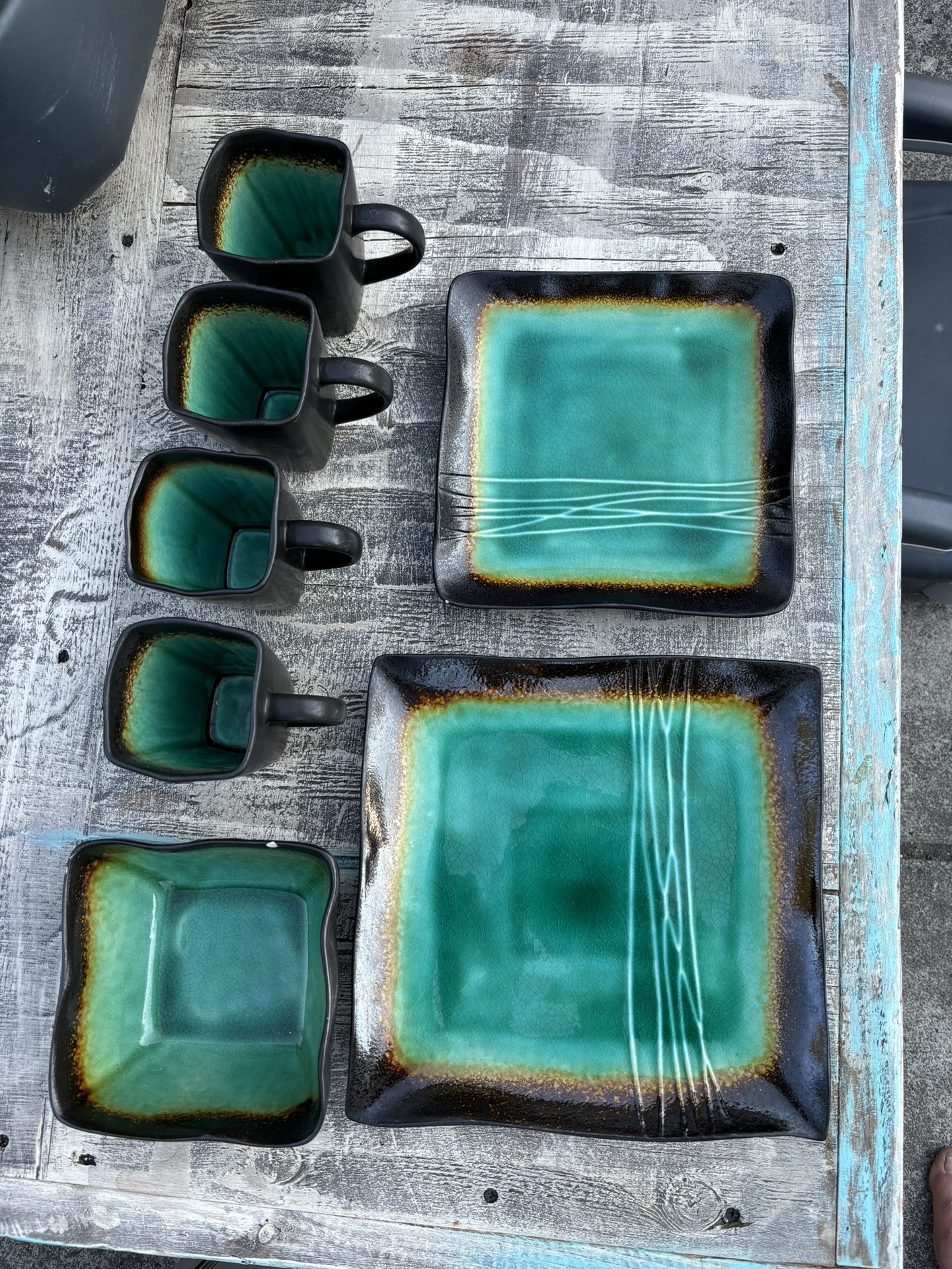 Square Plate and Mug Set- Bed Bath & Beyond