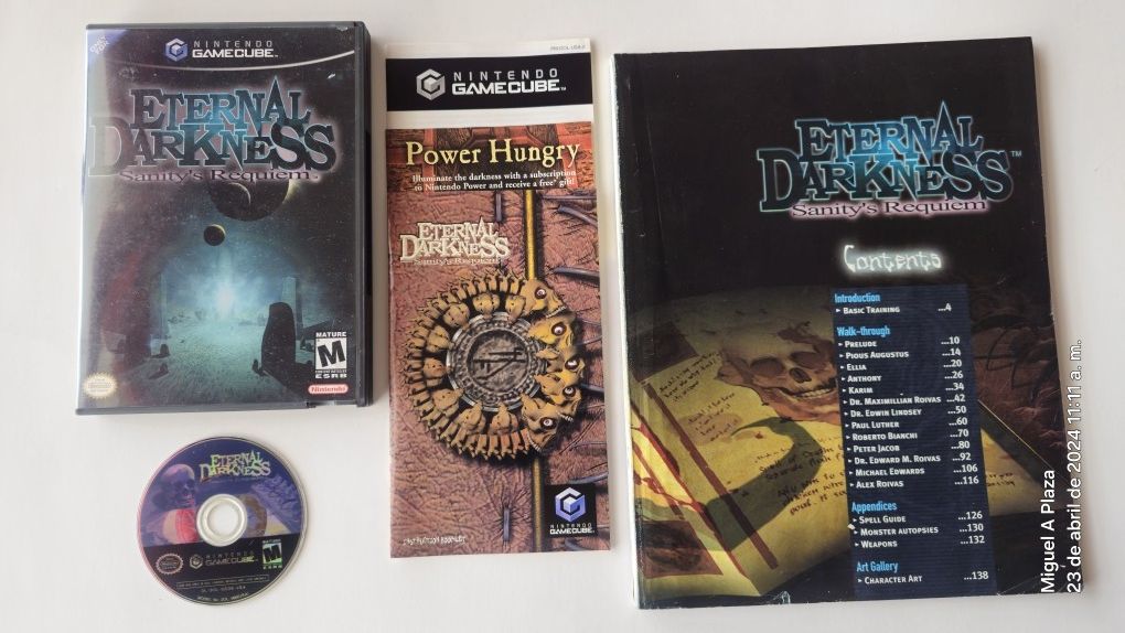 Eternal Darkness Strategy Guide NO PORTADA