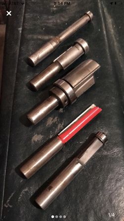 5 - Router Bits 1/2 collar
