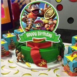 Donkey Kong Party Supplies Birthday Decorations 