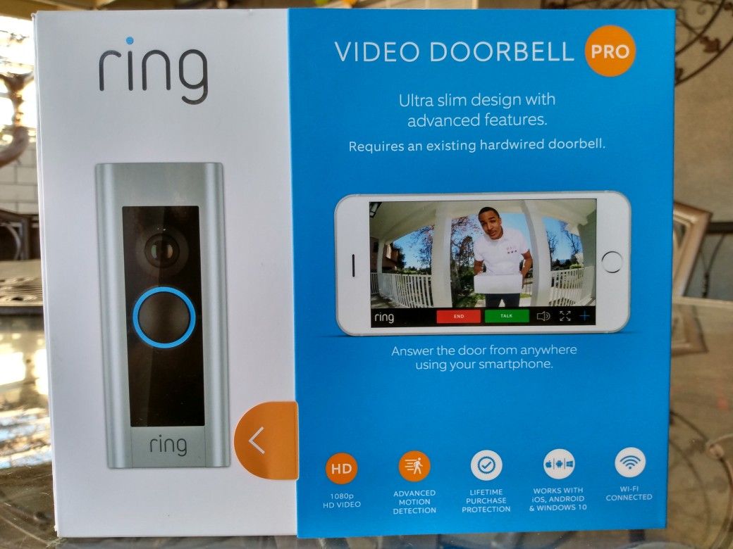 Ring doorbell pro