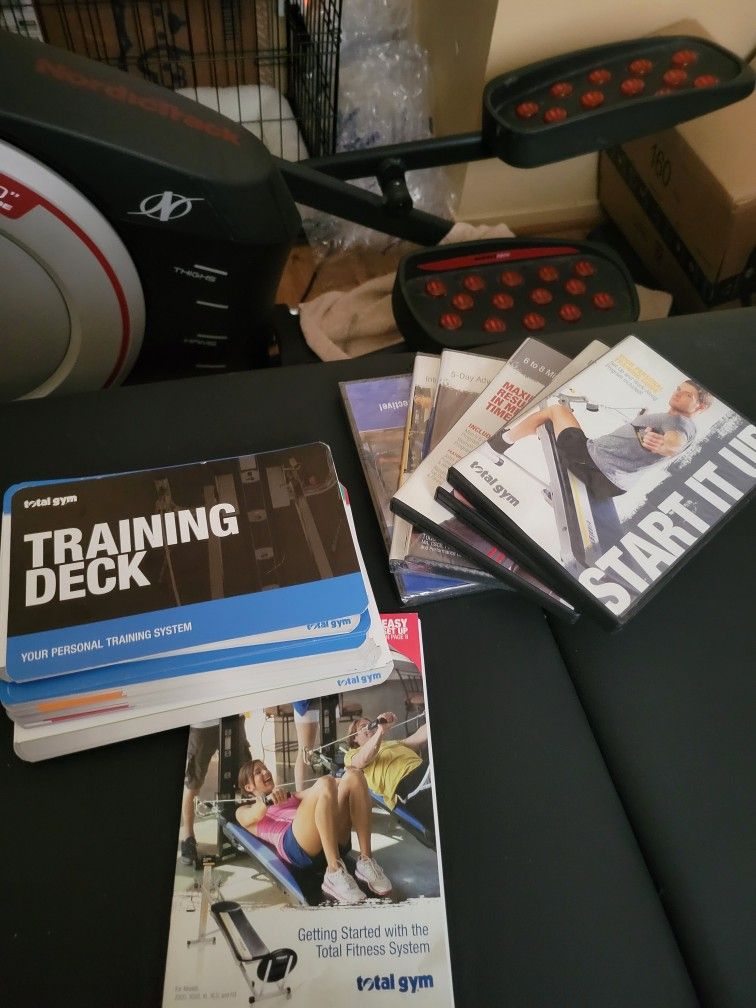Total Gym System With Accessories