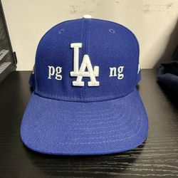 Kendrick lamar PG LANG  Dodgers fitted hat