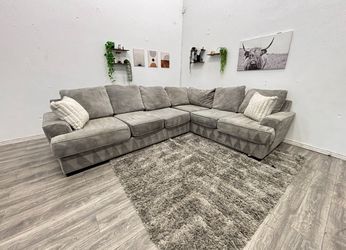 Gray Sectional Couch - Free Delivery