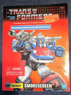 Transformers Smokescreen G1 Commemorative Series