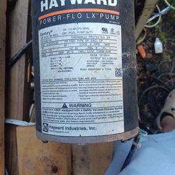 Hayward Power Flo Lx Pump