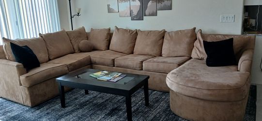 Brown Sectional