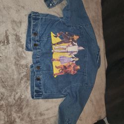 Vnt Patched Jean Jacket For A Kid