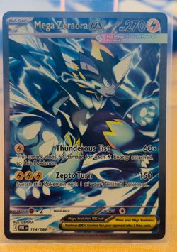 Pokemon Mega Zeraora Ex