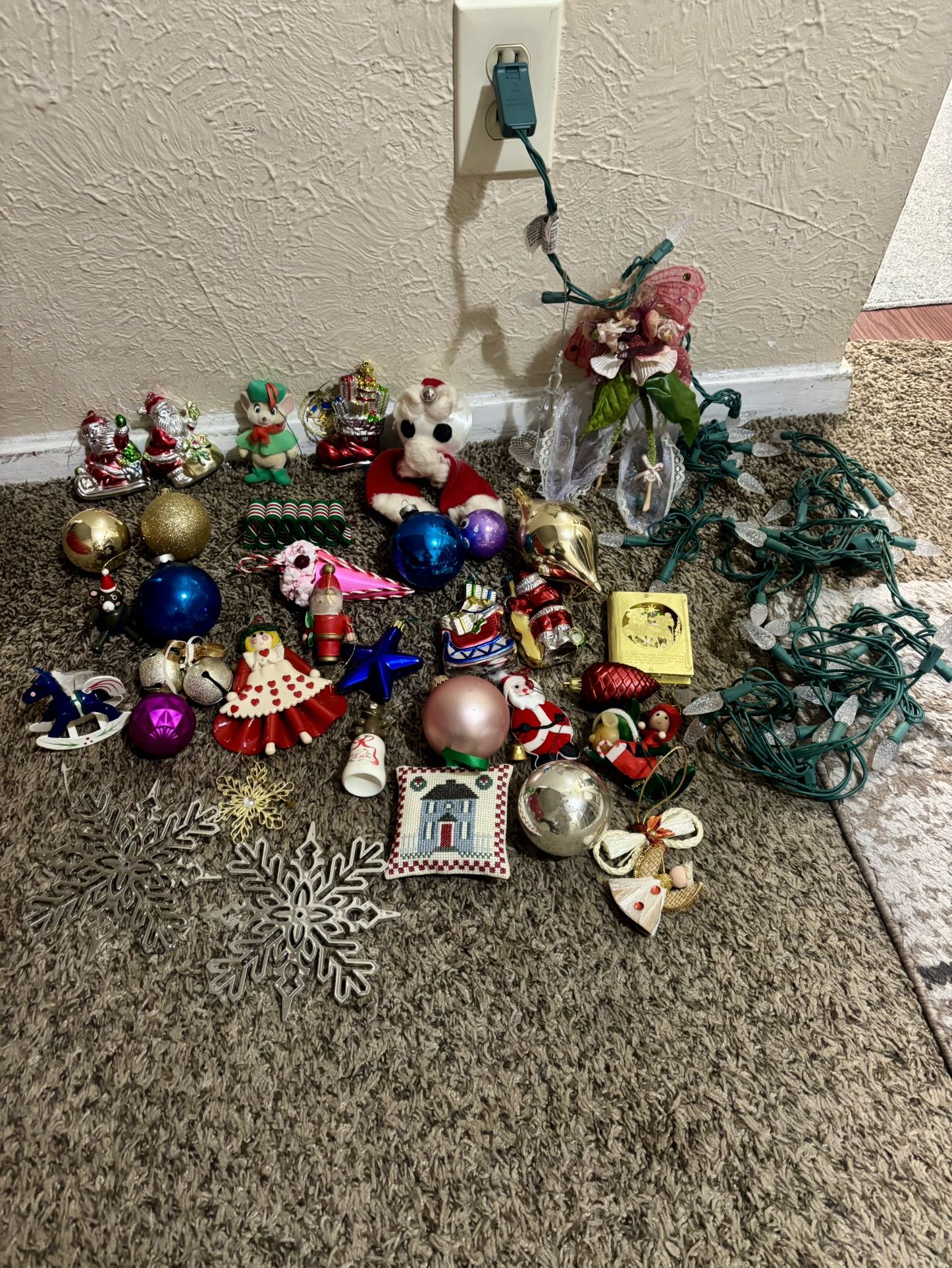 Vintage Christmas Ornaments All For 30$