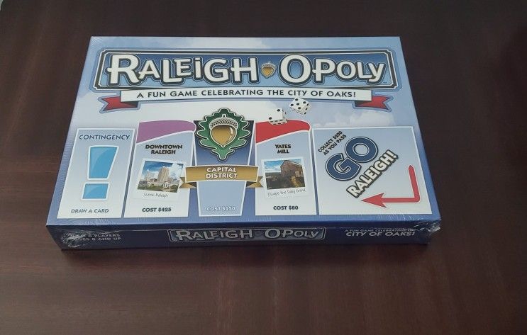 Raleigh Opoly - Board Game 