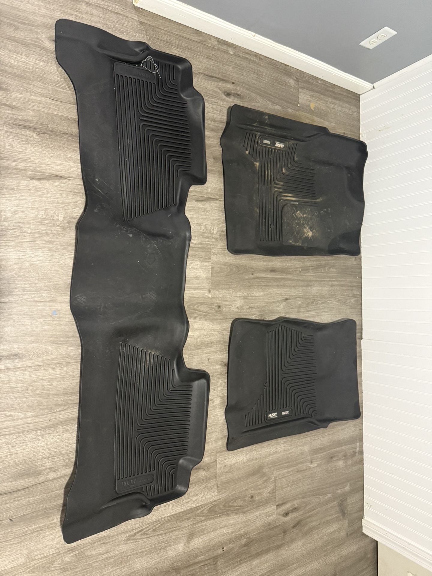 silverado crew cab Husky Liners Weatherbeater Floor Liners