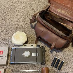 Vintage Polaroid 800 Camera Set