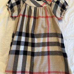 Authentic Burberry girls Dress Size 3Y