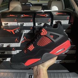 Jordan 4 Retro Red Thunder GradeSchool