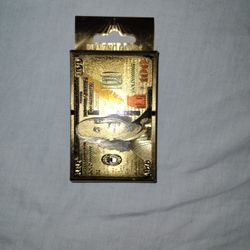 24-Carrot Gold Playing Cards