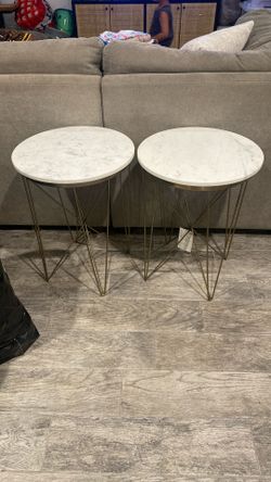 Brand NEW marble Side Tables