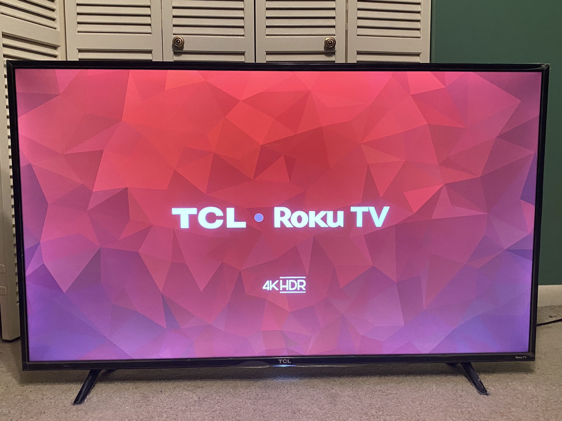 TCL 4K HDR 55” ( Smart TV)
