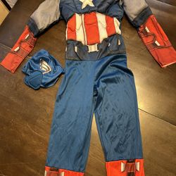 Captain America Halloween Costume 