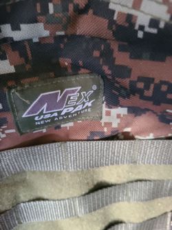 Nex Pak Digital Camo Backpack
