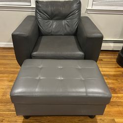 Oversized Chair And Ottoman