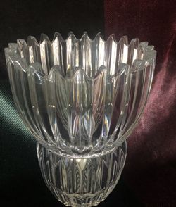 Mikasa Lead Crystal Ice Palace Vase New