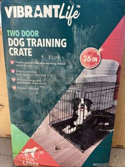 Two Doors Dog Training Crate