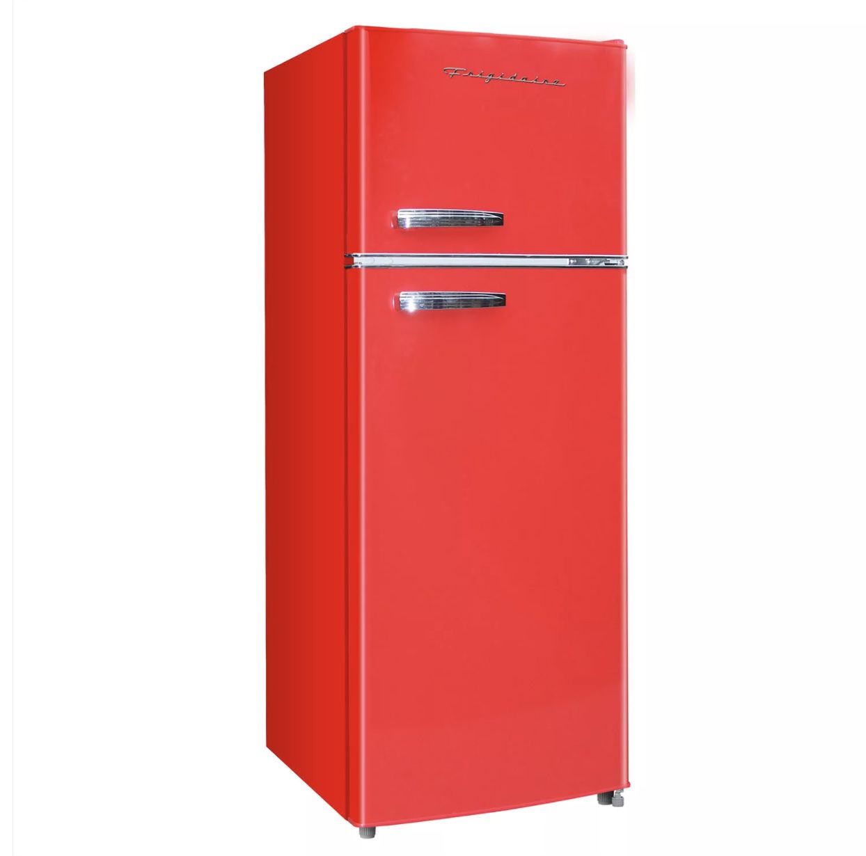 New in Box Frigidaire 7.5 cu ft Retro Refrigerator with Freezer Red