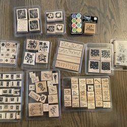BIG Set Of Rubber Stamp Kits