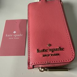 Brand New Kate Spade Card Holder Pink 💕