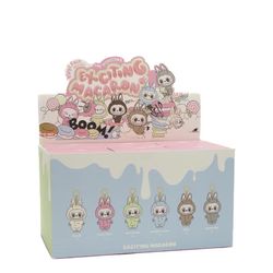 Labubu Plush Keychain Set - 5pcs with Display Box