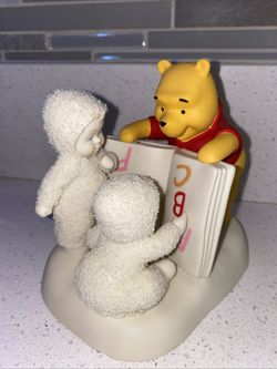 Department 56 Snowbabies Disney Reading Is Fun With Winnie The Pooh 
