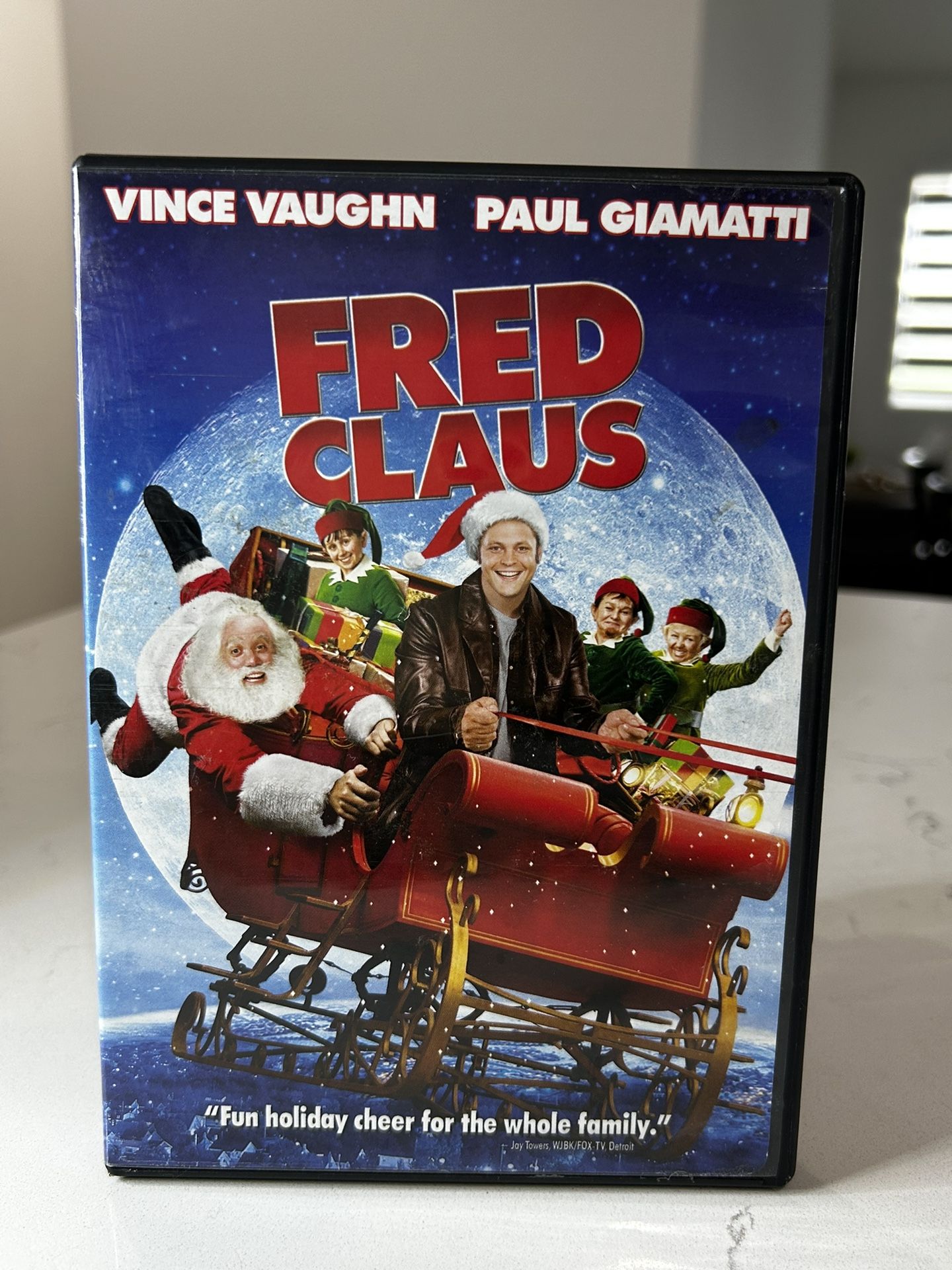 Fred Claus DVD Vince Vaughn Paul Giamatti