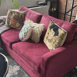 Wayfair Velvet Pullout Sleeper Couch
