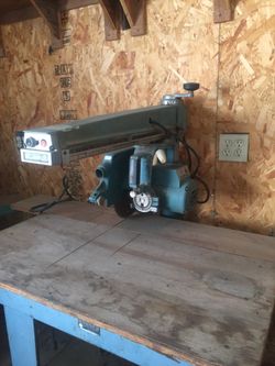 Delta radial arm saw