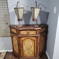 Corner Console Table Or Chest