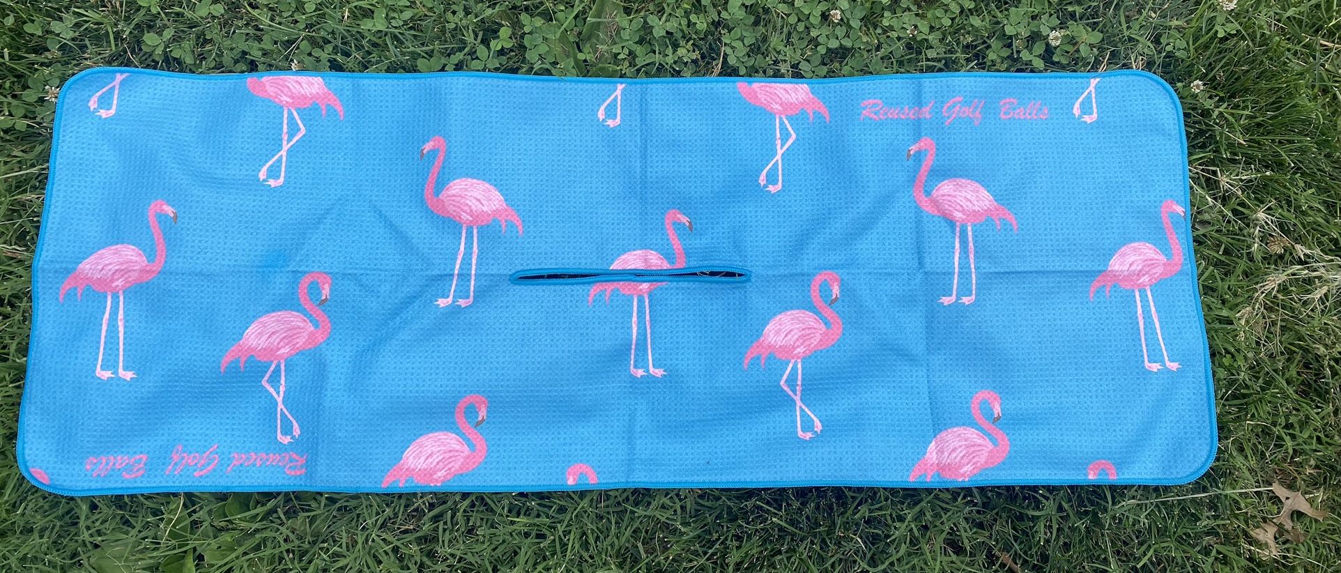 Flamingo Golf Towel