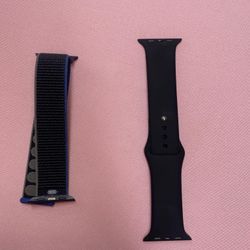 APPLE SMARTWATCH WRIST STRAPS 41 44 MM BLACK BLUE FACTORY WATCH NEW SPORTS BAND A5