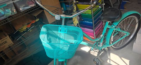 Teal Bike Barely Used