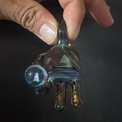 Heady pendant glass opal