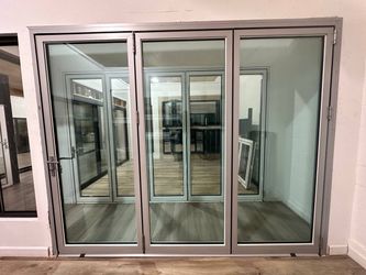 Aluminum bifold 120*96 gray