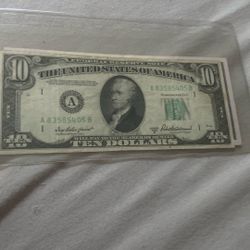 1950b $10 Bill