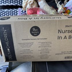 Nursery in a box 9 pc