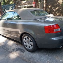 2005 Audi A4 Quattro Convertible - 3.0L - Tags Sept. 2026, Smogged