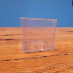 Baseball Display Case | Acrylic Baseball Cube Clear Storage Case