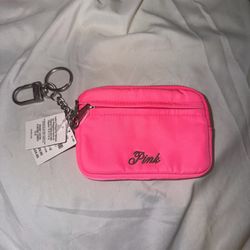Pink wallet